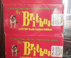 British Bulldog Bussies Limited Edition Number Models