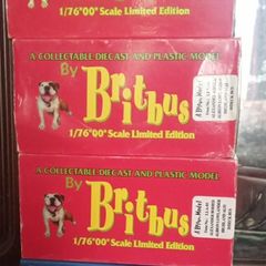 British Bulldog Bussies Limited Edition Number Models