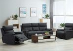 Violet Fabric Recliner Suite