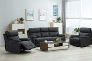 Violet Fabric Recliner Suite