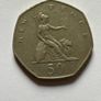 Elizabeth II 2nd portrait 1970 1979 1980 50p uk coins Image 6
