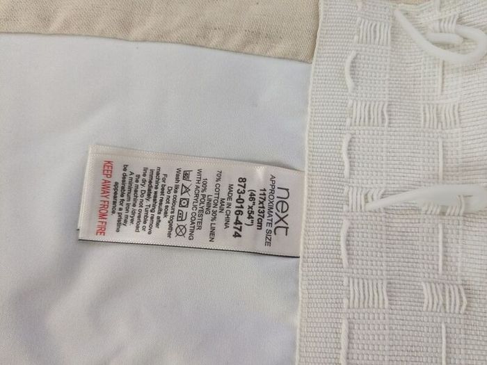 Next "My First Friends" Nursery Curtains (46" x 54")  Excellent Condition