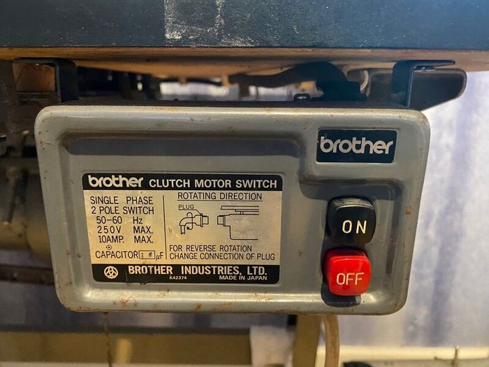 Industrial Brother Overlock Sewing Machine