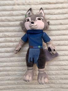 Zhen the Fox Plush Soft Kung Fu Panda 4 approx. 37 cm. Used please see photos