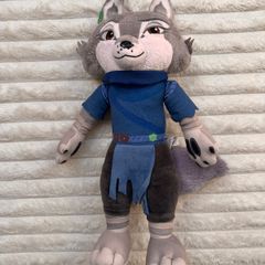 Zhen the Fox Plush Soft Kung Fu Panda 4 approx. 37 cm. Used please see photos