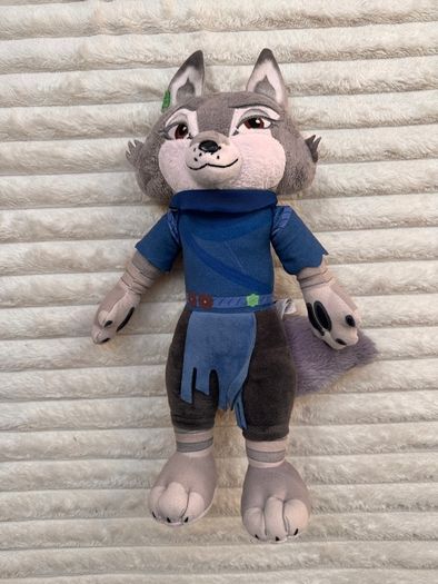 Zhen the Fox Plush Soft Kung Fu Panda 4 approx. 37 cm. Used please see photos