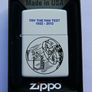 Zippo Try The Fan Test White Matte Zippo Lighter Mint In Box Image 2