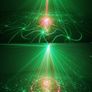 Mini R&G 24 Patterns Laser Projector lights Sound Activated Image 2