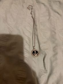 Sterling silver men's black onyx Celtic anchor necklace