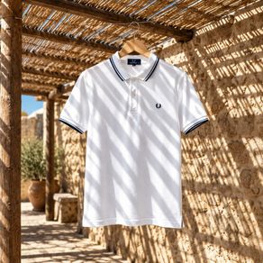 Fred Perry Twin Tipped Polo Shirt Mens Extra Large XL