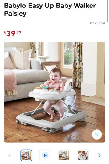 Babylo Easy Up Walker Brand New