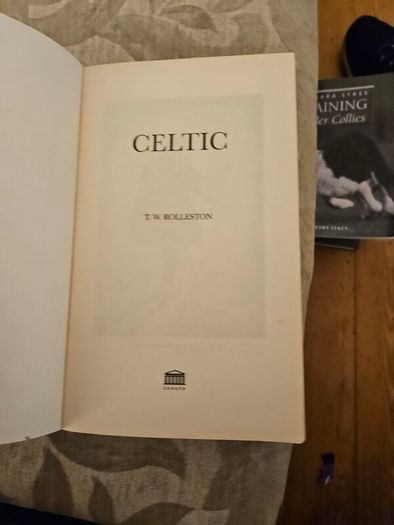 Celtic Myths And Legends.by T.w. Rolleston. Paperback In Good Condition. PLUS ANITHER BOOK THE CELTIC WAY. By E.G. WHITE. See Photos For Same.