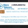 1994 Isle of Man UK5/ 55 units 1995 Calendar - Manx National Holidays (Siemens - S30 (Module 34)) Phone Card Image 2