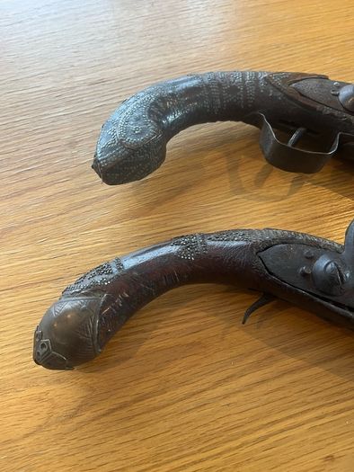Antique Pair of Flintlocks