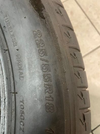 225/55/18 Bridgestone tyres