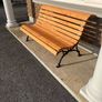 Raised beds bird feeders and cast iron benches Image 8