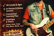 Bass Guitar Lessons Ireland