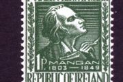 1949 Ireland Anniversary of the Death of James Clarence Mangan Commemorative Stamp Mint Never Hinged (MNH)