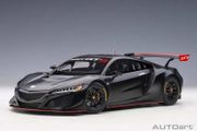 Honda Nsx Gt3 Matt Black - Autoart - 1/18 - New In Box