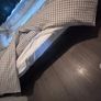 IKEA SLATTUM Upholstered Double Bed Frame with Double Mattress Image 9