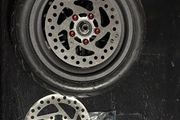 Brand New Xiaomi M365 Rear Wheel with Disc Brake + Extra Spare Disc