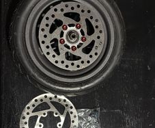 Brand New Xiaomi M365 Rear Wheel with Disc Brake + Extra Spare Disc