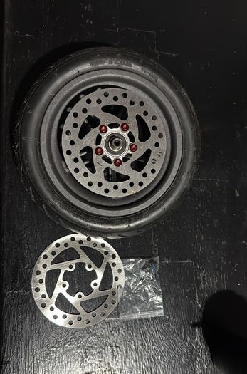 Brand New Xiaomi M365 Rear Wheel with Disc Brake + Extra Spare Disc