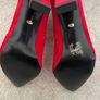 Brand New CINDERS Red Suede Boots Image 4