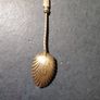 Silver Hallmarked  Shell Spoon Image 4