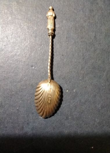 Silver Hallmarked  Shell Spoon