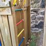 Wooden Playhouse with Slide & Climbing Frame Image 3