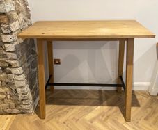 Wooden Breakfast Bar/ High Table