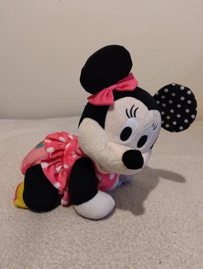 Disney Baby Minnie Mouse Crawl With Me Teddy
