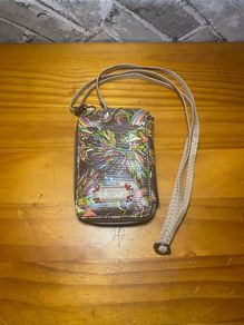 Sakroots Wallet Wristlet Crossbody Bag Purse Flowers Organizer Zip