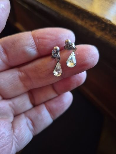 Tiny Vintage Drop Earrings