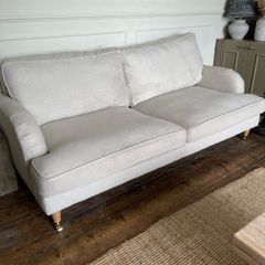 3 seater couch & 2 seater couch beige set