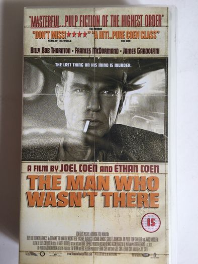 The Man Who Wasn't There [2001] (Coen Brothers) (PAL VHS Cassette Movie)