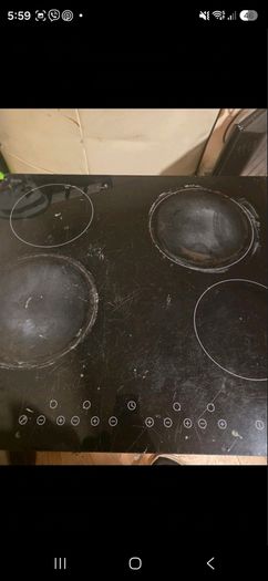 electric cooker and hob