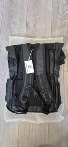 James Hawk Rolltop Backpack 16" Black