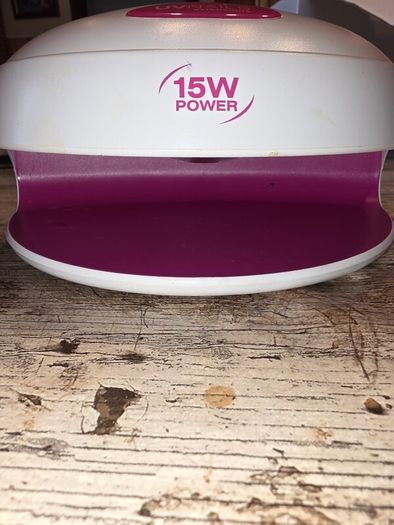 Dezac UVLP5 White/Purple 15W Professional UV Lamp for Nails: good condition