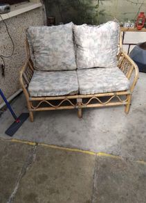 conservatory wicker 2 seater
