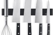 New Version Magnetic Knife Holder, Magnetic Knife Strip, Magnetic Knife Bar, Magnetic Knife Rack Stainless Steel 11.81 inch (FREE POSTAGE)