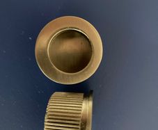 Circular flush handle x 2