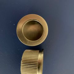 Circular flush handle x 2