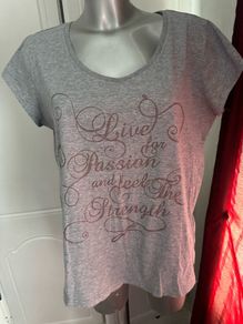 Grey Crivit top size UK18 EU46 Postage included