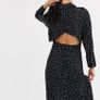 Topshop Polka Dot Dress. Image 4