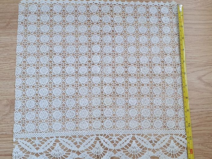 3 Pieces of Shelf / Table Mats - Not Crochet Plastic so Washable - Size in Pics