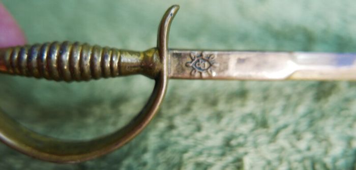 Vintage/Antique Brass Sword Paper Knife, Letter Opener