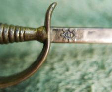 Vintage/Antique Brass Sword Paper Knife, Letter Opener