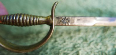 Vintage/Antique Brass Sword Paper Knife, Letter Opener